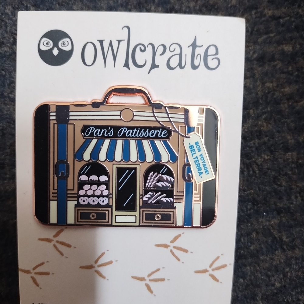 Owlcrate Pan's Patisserie Enamel Pin